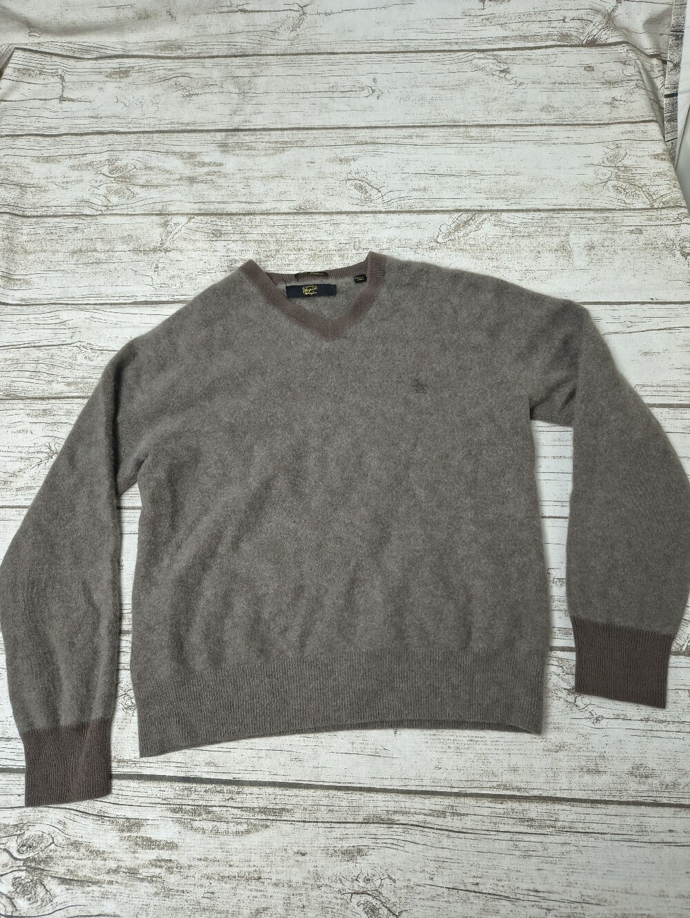 Penguin 100% Cashmere Brown Sweater Size Women Large
